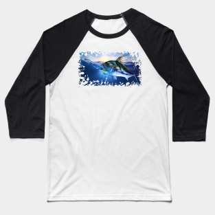 Rooster fish Baseball T-Shirt